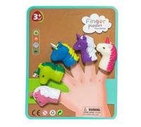Set de títeres de dedo - Unicornios
