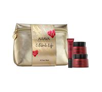 Set de tr o para el cuidado de la piel AHAVA At Your Best: incluye crema avanzada para arrugas profundas, mascarilla nocturna para arrugas profun