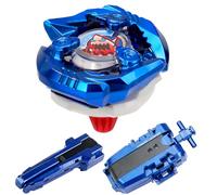 Set de Trompo Tiburón Azul - Incluye Lanzador y Trompo de Ataque, Juguete de Duelo de Alta Velocidad para Niños y Coleccionistas