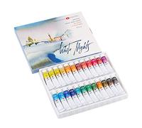 White Nights Acuarelas rusas para artistas en estuche de 24 colores en tubos de 10 ml
