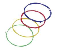 Set de Ukelele String Hell Clear Sounds Parte de Repuesto para Ukulele -Music Enthusiasts White 4pcs/Set (multicolor)