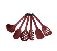 Set de Utensilios de Cocina 6 Piezas en Silicona Resistente con Soporte