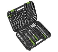Set de Vasos 219pc 0.6cm,1cm &1.3cmSq Conducir Walldrive Métrico S01212 Sealey