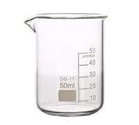 Set De Vasos De Medición De Vidrio Bajo, Vaso De Vidrio Bajo, Vidrios Borosilicato Con Escala Graduada Impresa Para Medir Líquidos En Cocina Y Laboratorio, 3 Pcs (17 Tamaños 5-5000ml)(3000ml)