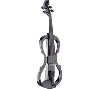 Set De Violín Silencioso 4/4 Stagg Con E-Violín Negro, Softcase Y Auriculares