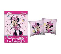 Set de y Almohada de Minnie Polar, 2 piezas (Divertido)