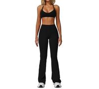 Set de Yoga Mujer Conjunto de 2 Piezas chándal for Mujer, Ropa Deportiva, Conjuntos Yoga, Sujetador Entrenamiento, Mallas Cintura Alta for Gimnasio(Color 28,XL)