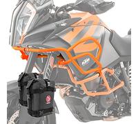 Set Defensas Arriba + Bolsas XL X21 Compatible para KTM 1090 Adventure/R 17-19 Naranja