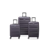 Set DELSEY Air Armour 3 Trolley - 55 - 68 - 77Cm Exp 4Dr Púrpura VIOLA 418468