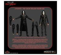 Set Deluxe de Figuras The Crow 5 Points XL - Mezco Toyz 10 cm
