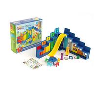 Learning Resources Set Deluxe de la sede de Operaciones del Step Squad de los Numberblocks, 3+ años, Incluye la Figura Coleccionable de Tres, Elementos Ocultos Sorpresa y lámina de Adhesivos