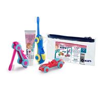 Kin Cepillo infantil viaje coche con pasta 25 ml