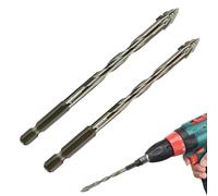 Set Di Punte Da Trapano Eccentriche - Metallo Duro Alta Resistenza, Punte Foratura | Kit Per Artigianato, Carpenteria, Foro Su Porcellanato E Mattone