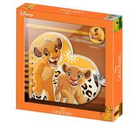 Disney El Rey León Africa-Diario Corazón Llave + Boli, Amarillo