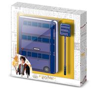 Set diario + boligrafo Knight Bus Harry Potter