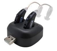 Set Digital - Par de Premium BTE Recargable Personal con Puerto USB