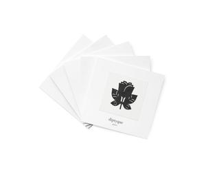 Set diptyque eau rose, body stickers perfumados florales, 5 piezas, ad