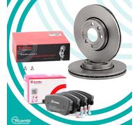 Set Discos de Freno y Pastillas Brembo Lado Delantero Renault Clio III 260MM