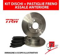 Set Discos + Pastillas Freno TRW Ant.Nissan Qashqai II (J11) X-Trail III (T32)