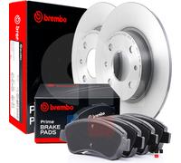 Set Discos Y Pastillas de Freno Delantero Brembo para Fiat 500 1.2 Gasolina Gpl