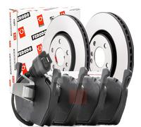 BREMBO Discos de freno para SKODA: Octavia & VOLKSWAGEN: Golf & SEAT: Leon & AUDI: A3, S3 (Ref: 09.C547.11)