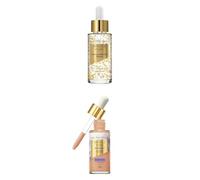 Set Doble Max Factor Miracle Pure - Sérum Iluminador Facial 30ml + 2in1 Skin Reset Serum Foundation 30ml, Light/Medium, Fórmula Vegana, Cobertura Media y Acabado Satinado