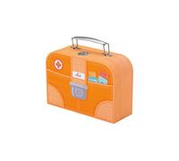 Set Doctor (9 pz) | Sevi | Juegos Infantiles de Madera. Kit médico pediatra para Jugar. Kit de Primeros Auxilios. Regalo Infantil de Navidad | 20x8x15cm | Pretend Play | Modello 82963