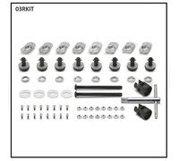 Set Eliminación Rápida GIVI 03rkit para Portaequipaje plx4130 Ninja 1000 S