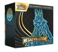 Set Entrenador Fuoriclasse Elite Trainer Box Mega Evolución Lucario Italiano