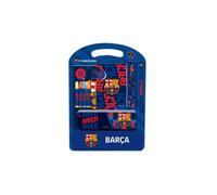 F.C. BARCELONA 1ª EQUIPACIÓN 25/26 - Set de Escritura, Estuche Regalo, Estuche Metálico, Plumier, Estuche Niño, Ideal para Niños, Cómodo y Versátil, Calidad y Resistencia, 27x3x37.5 cm