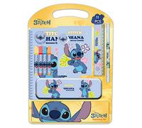 STITCH ICE CREAM - Set de Escritura, Estuche Regalo, Estuche Metálico, Plumier, Estuche Niño, Ideal para Niños, Cómodo y Versátil, Calidad y Resistencia, 27x3x37.5 cm