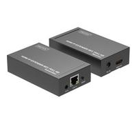 Set Extensor HDMI IP, Alargador de HDMI negro