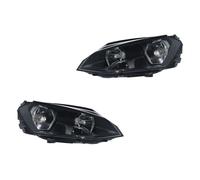Set Faros Delanteros Izq Der VALEO H15 Halógeno Eléctrico para u.a. VW GOLF