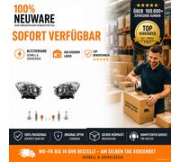 Set Faros H7/H1 Izquierda & Derecho Apto para Opel Combo X12 & Bombillas