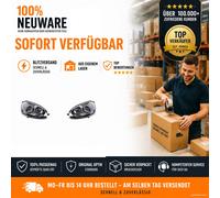 Set Faros H7 Izquierda & Derecho Apto para VW Jetta / EOS 1KM & Lámpara
