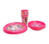 SET FIESTA 20 PCS (PLATO, CUENCO, VASO) MINNIE