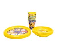 SET FIESTA 20 PCS (PLATO, CUENCO, VASO) PAW PATROL