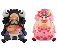 Set figuras megahouse lookup one piece kaido the beast & big mom