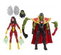Set Figuras Skrull Queen + Super Skrull Avengers Marvel Legends Articuladas 15 cms