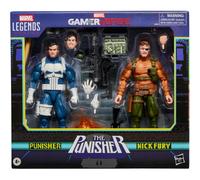 Set Figuras The Punisher & Nick Fury El Castigador Marvel Legends Gamerverse Articuladas 15 cms