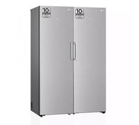 Set Frigorífico y congelador, 186cm, clasificación D, Inox antihuellas - GM617MBCSF.SET