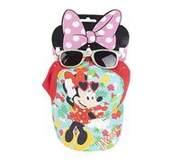 Set Gafas de Sol y Gorra Minnie Mouse - Talla de 2 a 5 Años - Protección UV 400 y Filtro de Categoría 3 - Gorra Infantil con Velcro Ajustable - Producto Original Diseñado en España