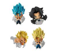 Set gashapon figuras bandai lote 50 articulos dragon ball super senshi capsule f