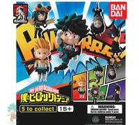 Set gashapon my hero academia llavero deformed mascot smash vol.2 bandai
