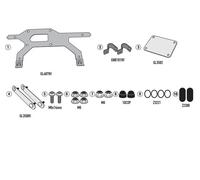 Set GIVI tl8400kit para Fijación s250 Sobre plo8400mk-cam Pol Pan América 1250