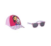 CERDÁ LIFE'S LITTLE MOMENTS Set Gorra y Gafas de Sol de Gabby´s Dollhouse, Multicolor, Estándar Unisex niños