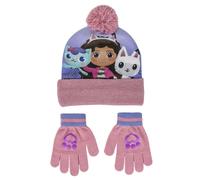 Set gorro y guantes La Casa de Muñecas de Gabby