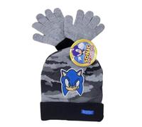 Set Gorro Y Guantes Sonic