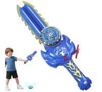 Set Gyro X - ABS | Giroscopio Luminoso | Trompo Lanzador Giratorio para Niños Y Adultos, Entretenimiento De Escritorio/Mesa, del Estrés, Concentración Y Actividad Sensorial Educativa