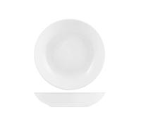 Set H&H Nuevo 12 Platos Fondos, Nueva Porcelana De Hueso, 20cm